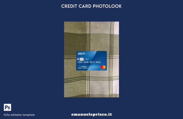 modello anteriore photolook mastercard banca Argentina stile verificato